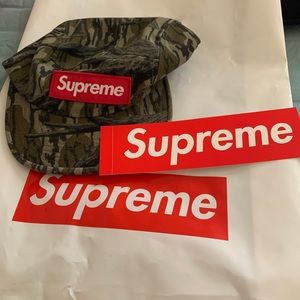 Supreme Mossy Oak Military Camp Cap